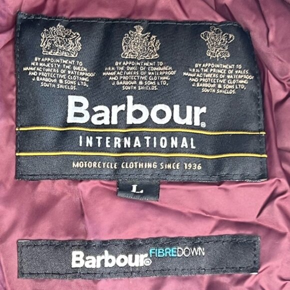 Barbour Down Jacket size L - Picture 4 of 4